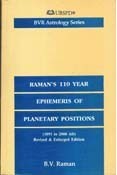Raman s 110 Year Ephemeris of Planetary Positions