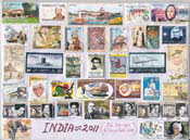 INDIA 2011(Collection Stamps)