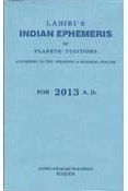 Lahiri's Indian Ephemeris 2013