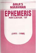 Bala's Nirayana Ephemeris 1971-1980
