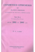 Lahiri Condensed Ephemeris From 2001-2005