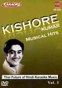KISHORE KUMAR MUSICAL HITS VOL-3 karaoke (DVD)