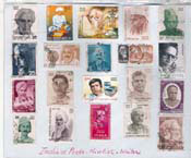 INDIA (Writers Novelists & Poets)(Collection Stamps)